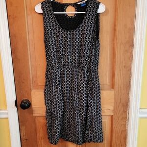 Kavu Black and White Mini Dress